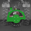 3-Point PTO Stump Grinder with 44 Carbide Teeth (PTO Shaft Included with Slip Clutch),  for 35-80HP Tractor,  SG28