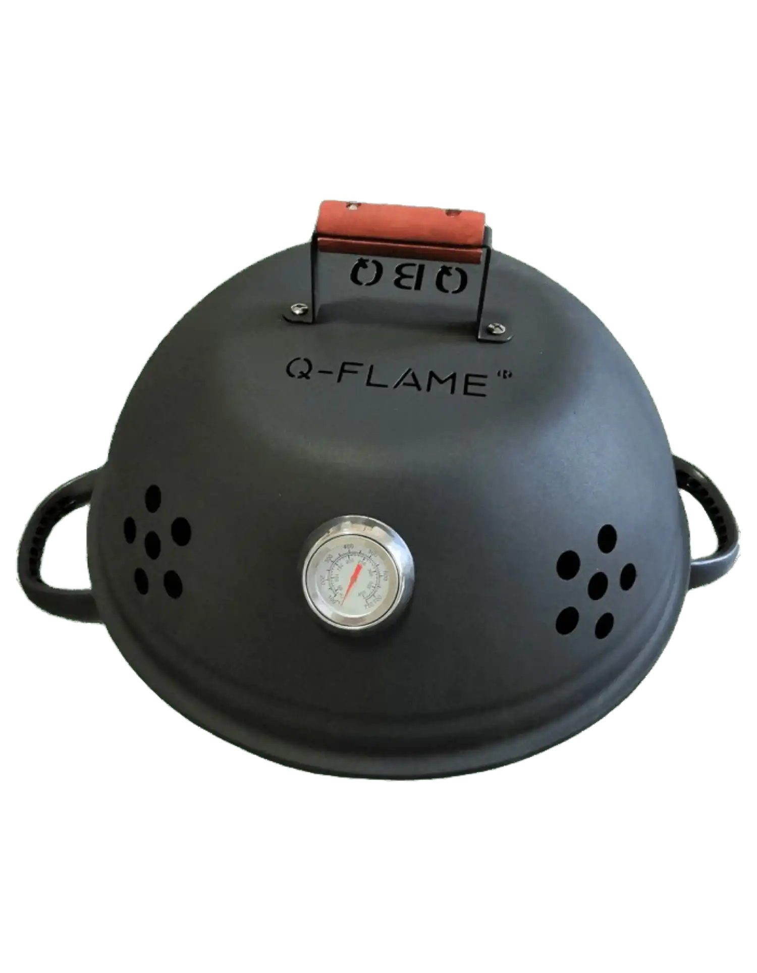 QStoves QBQ Barbecue Grill & Smoker With Thermometer New