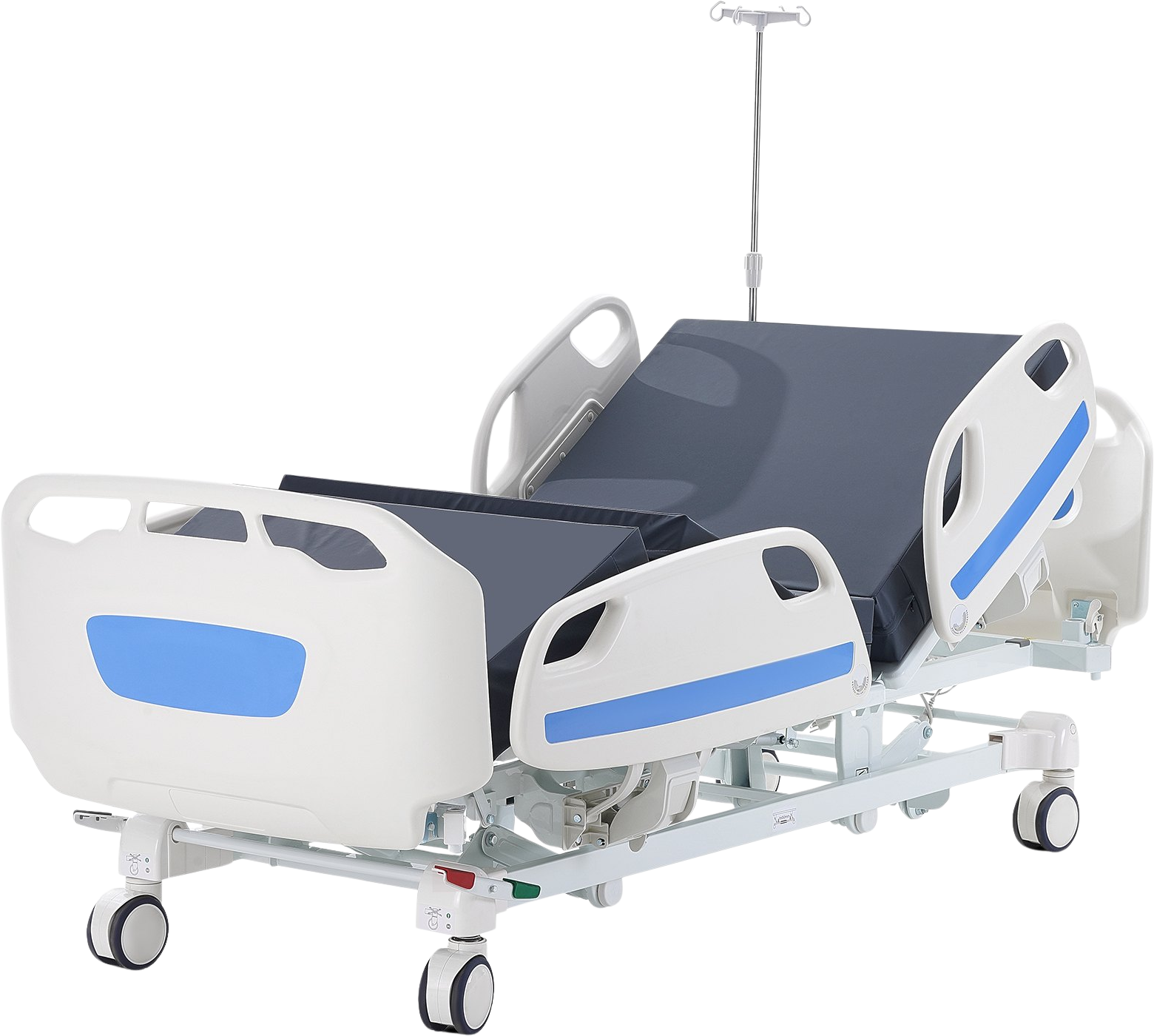 Vevor Hospital Bed Premium 5 Function Full Electric for ICU 550 Lbs Capacity New