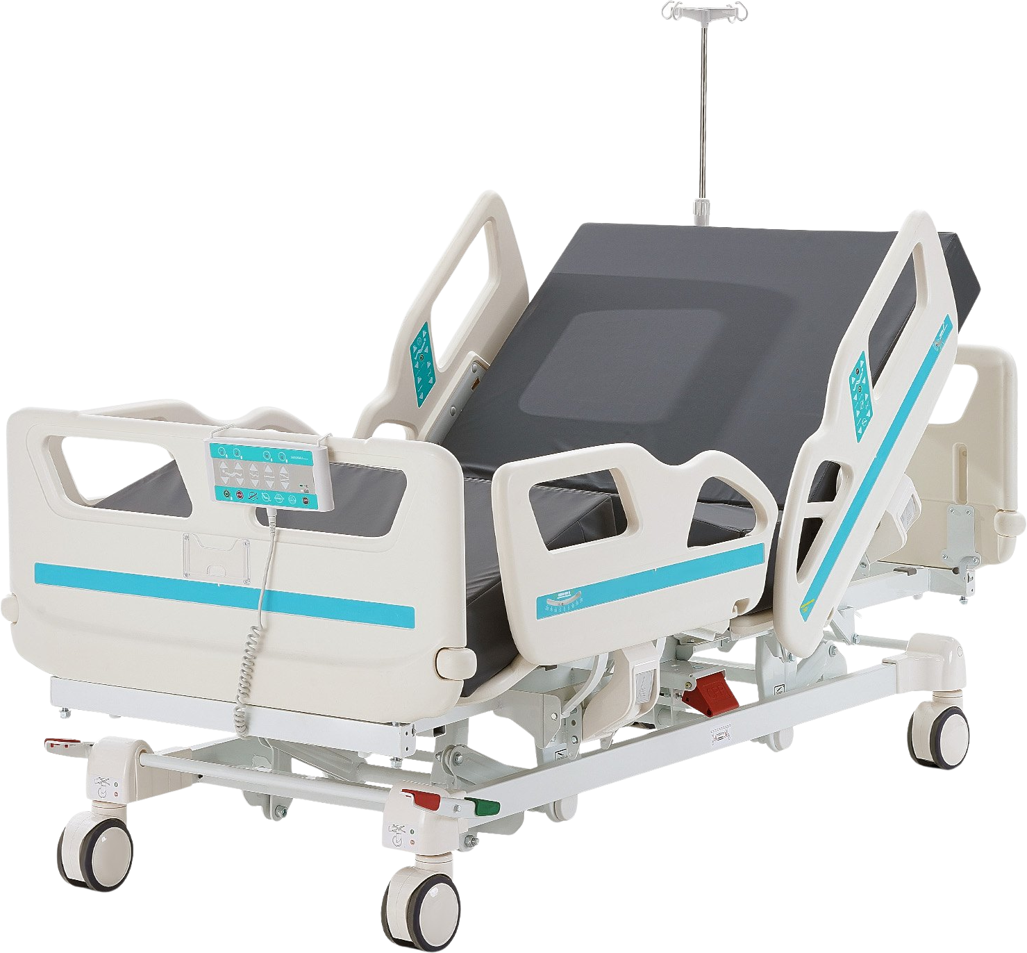 Vevor Hospital Bed Premium 5 Function Full Electric Medical Bed with Cardiac Position 550 Lbs Capacity New