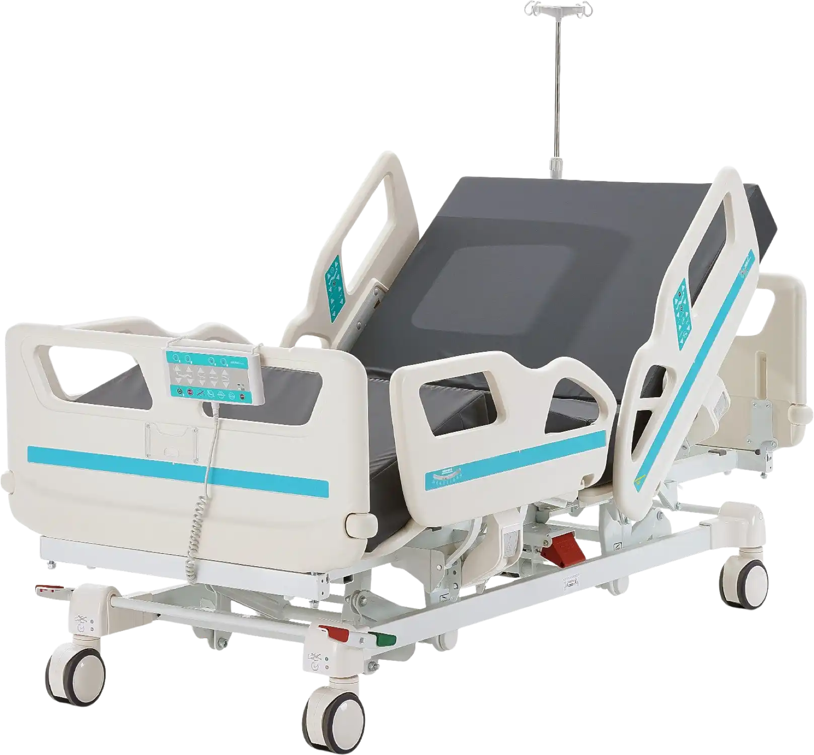 Vevor Hospital Bed Premium 5 Function Full Electric Medical Bed with Cardiac Position 550 Lbs Capacity New