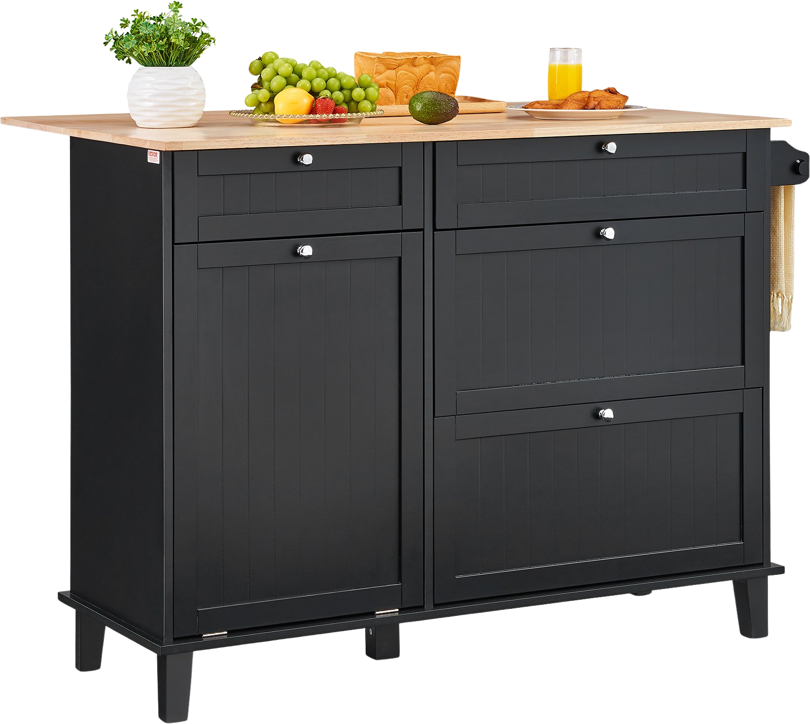 Vevor Kitchen Island Cart 47.2