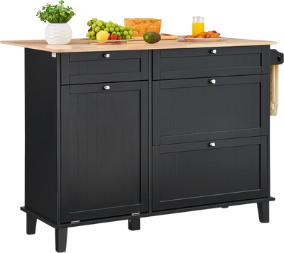 Vevor Kitchen Island Cart 47.2