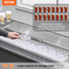 Vevor Commercial Drop-In Ice Chest 36" x 18" x 14" 101 Qt. Stainless Steel with Sliding Cover and Drain New