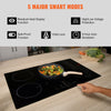 Vevor Electric Cooktop 30" 5 Burners 9200W Built-In Magnetic Induction Stove Top New