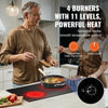 Vevor Built-In Electric Radiant Ceramic Cooktop 30" 4 Burners 7200W New