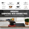 Vevor Built-In Electric Radiant Ceramic Cooktop 30" 4 Burners 7200W New