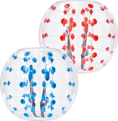 Vevor Inflatable Bumper Balls 4' Thick PVC Body Sumo Zorb Balls 2-Pack New