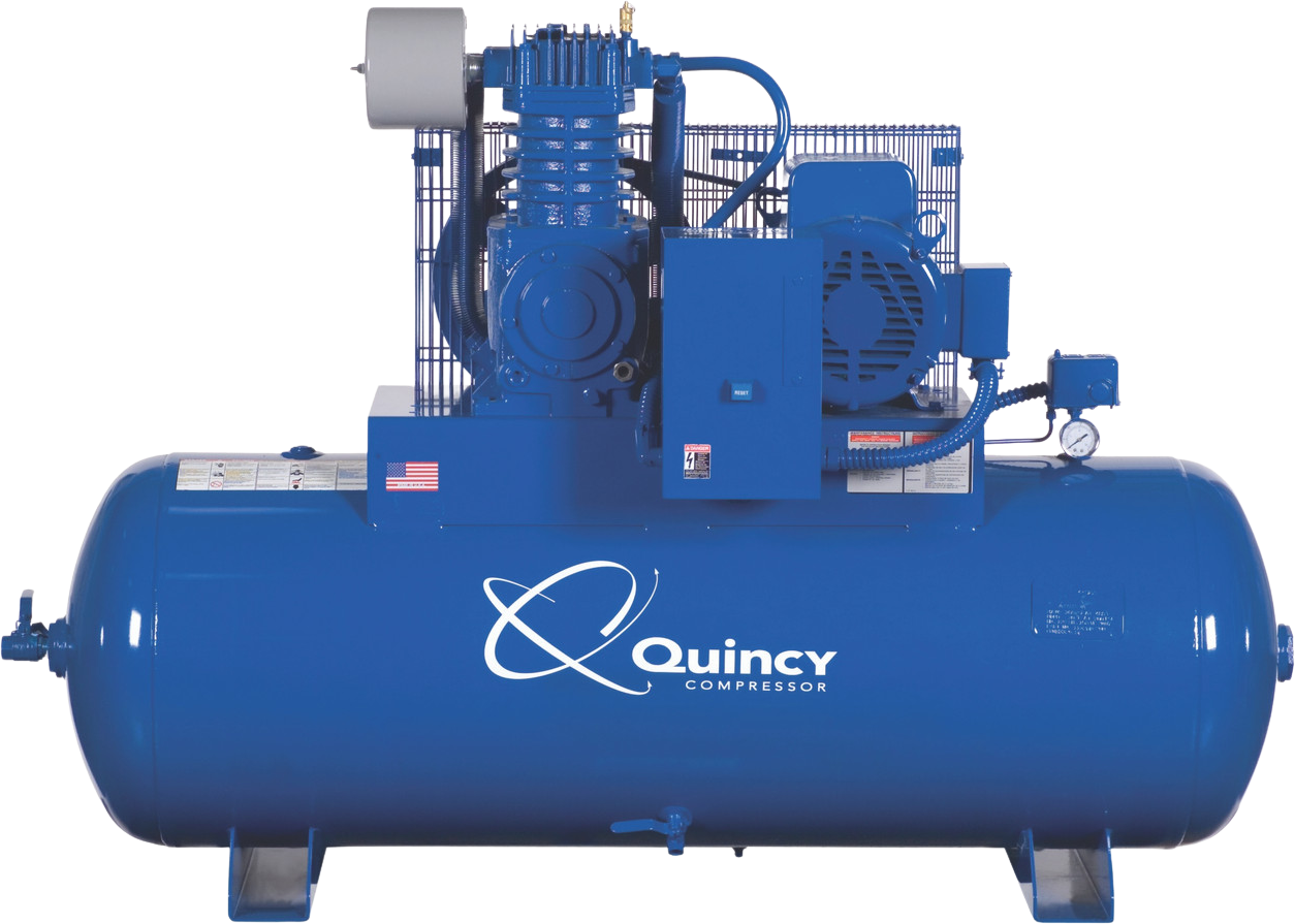 Quincy QT-10 Pro Air Compressor 10HP 120 Gallon Two Stage 3-Phase 230V New