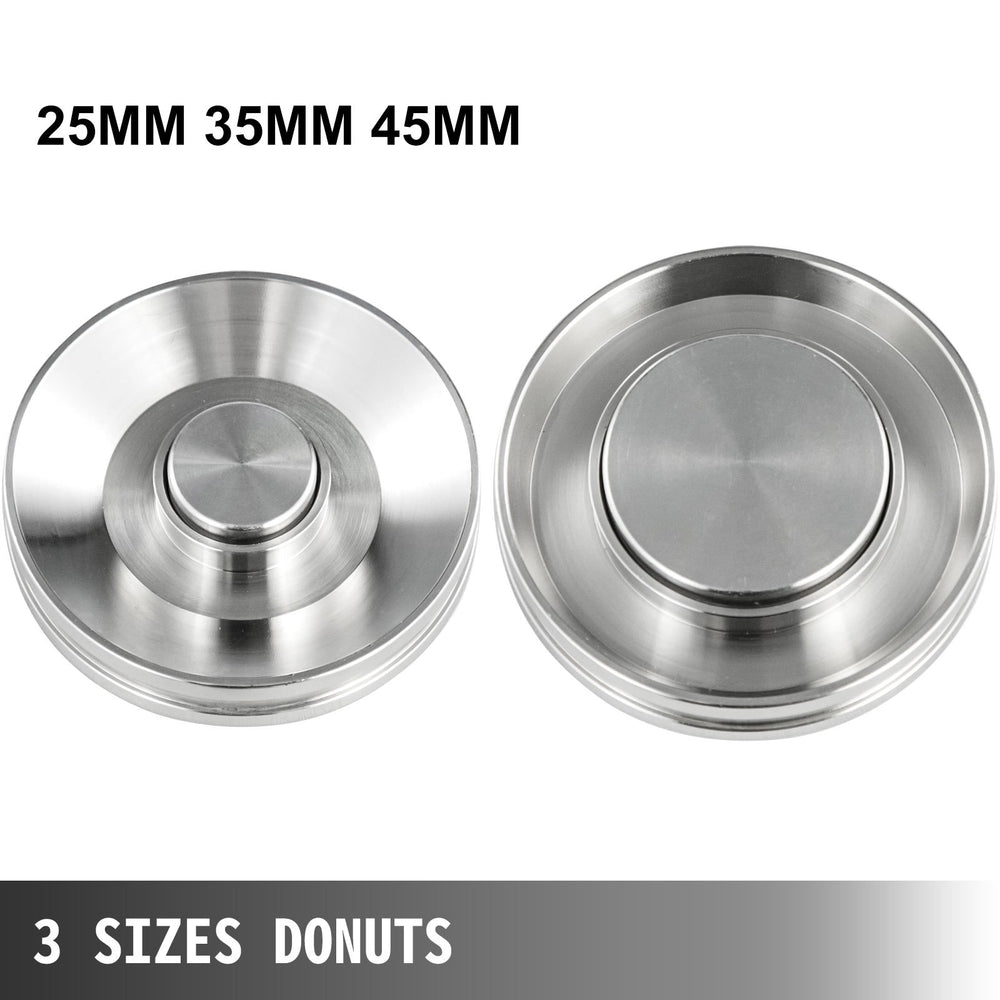 Vevor Automatic Donut Maker with 1.85 Gal Hopper 2 Rows Commercial Stainless Steel 3 Mold Sizes New