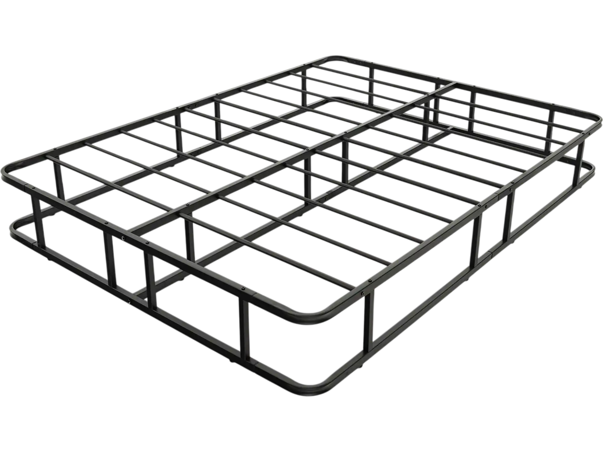 Costway Queen Platform Bed Frame Metal Slat Support 39872561 New