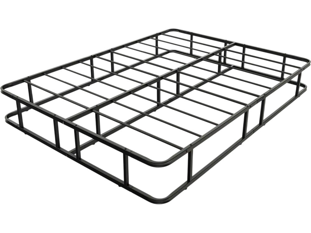 Queen Size Bed Frame with Metal Slat Support