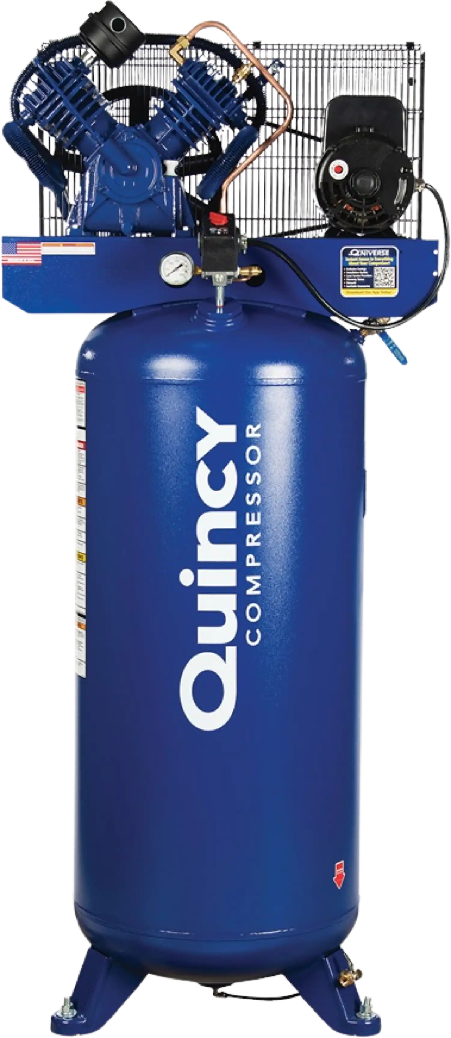 Quincy QT-54 Pro Air Compressor 5 HP 60 Gallon Two Stage