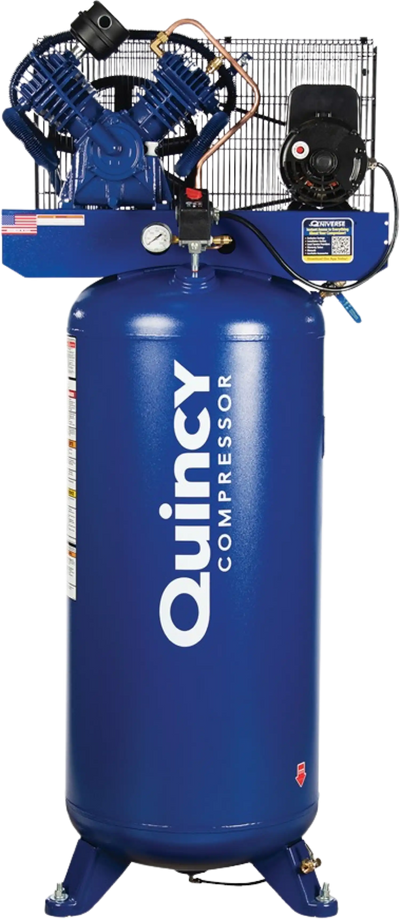 Quincy QT-54 Pro Air Compressor 5 HP 60 Gallon Two Stage Single Phase 230V New