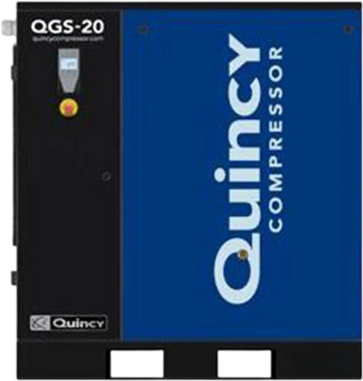 Quincy Compressor QGS 20 BM-3 Rotary Screw Air Compressor 20 HP New