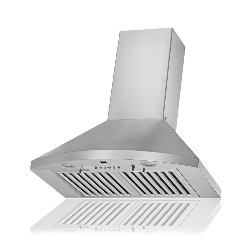 Kobe RA92 Premium Range Hood 30" Wall Mount 6-Speed 800 CFM New