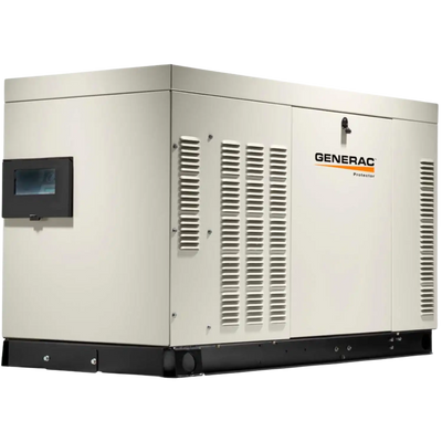 Generac Protector RG04845JNAX 48kW Liquid Cooled 3 Phase 120/240V Standby Generator Scratch and Dent