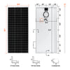 Rich Solar RS-M200P Solar Panel Mega 200 Pro 200W 24V New