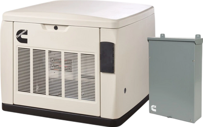 Cummins RS20ACE 20kW Quiet Connect Extreme Weather 1 Phase 120/240V Standby Generator with 200A Transfer Switch A071Z395 New