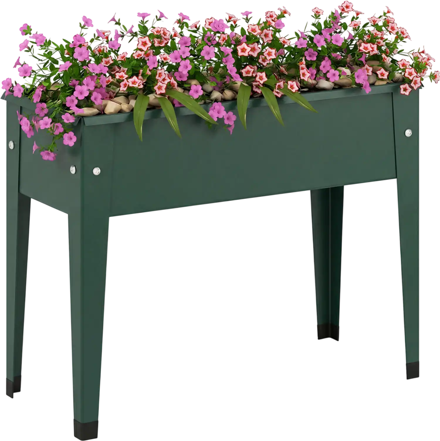 Costway Elevated Metal Raised Garden Bed Planter Box with Legs 25192730 New