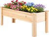 Raised Garden Bed Elevated Planter Box Wood for Vegetable Flower Herb