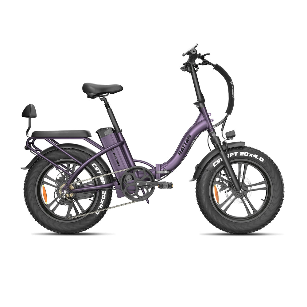 Rattan LF 750 Pro RLF-01-HS Foldable Electric Bicycle 28 MPH 55 Mile Range 750W 48V 13Ah New