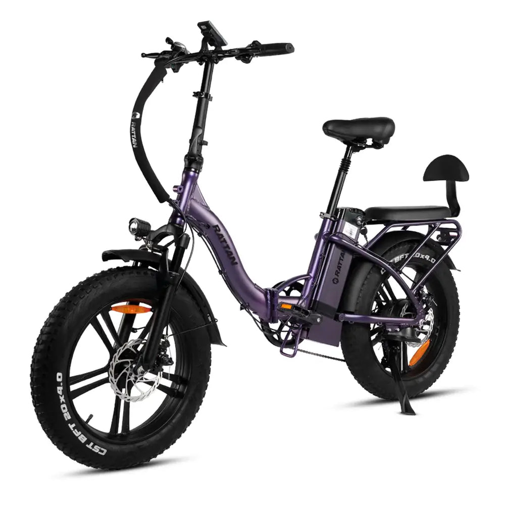 Rattan LF 750 Pro RLF-01-HS Foldable Electric Bicycle 28 MPH 55 Mile Range 750W 48V 13Ah New