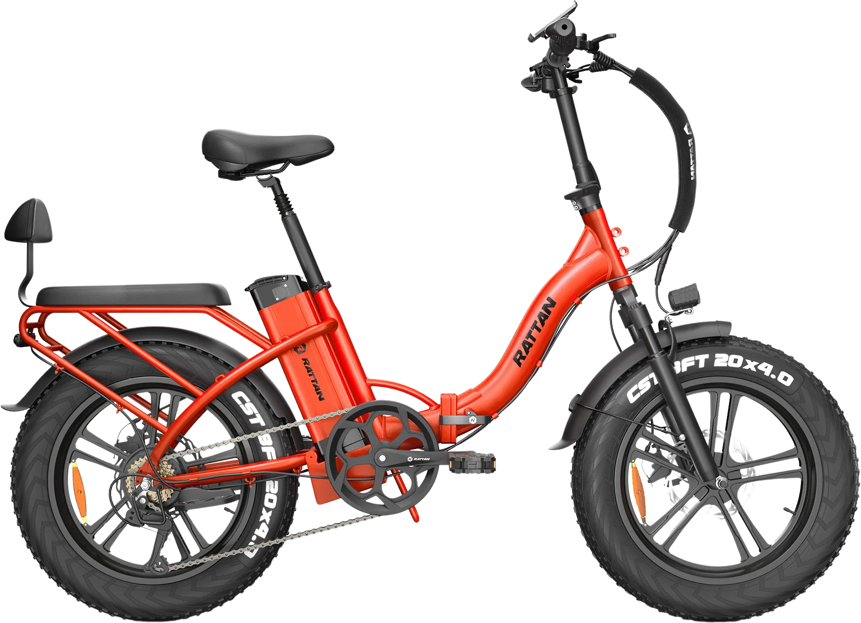 Rattan LF 750 Pro RLF-01-HS Foldable Electric Bicycle 28 MPH 55 Mile Range 750W 48V 13Ah New