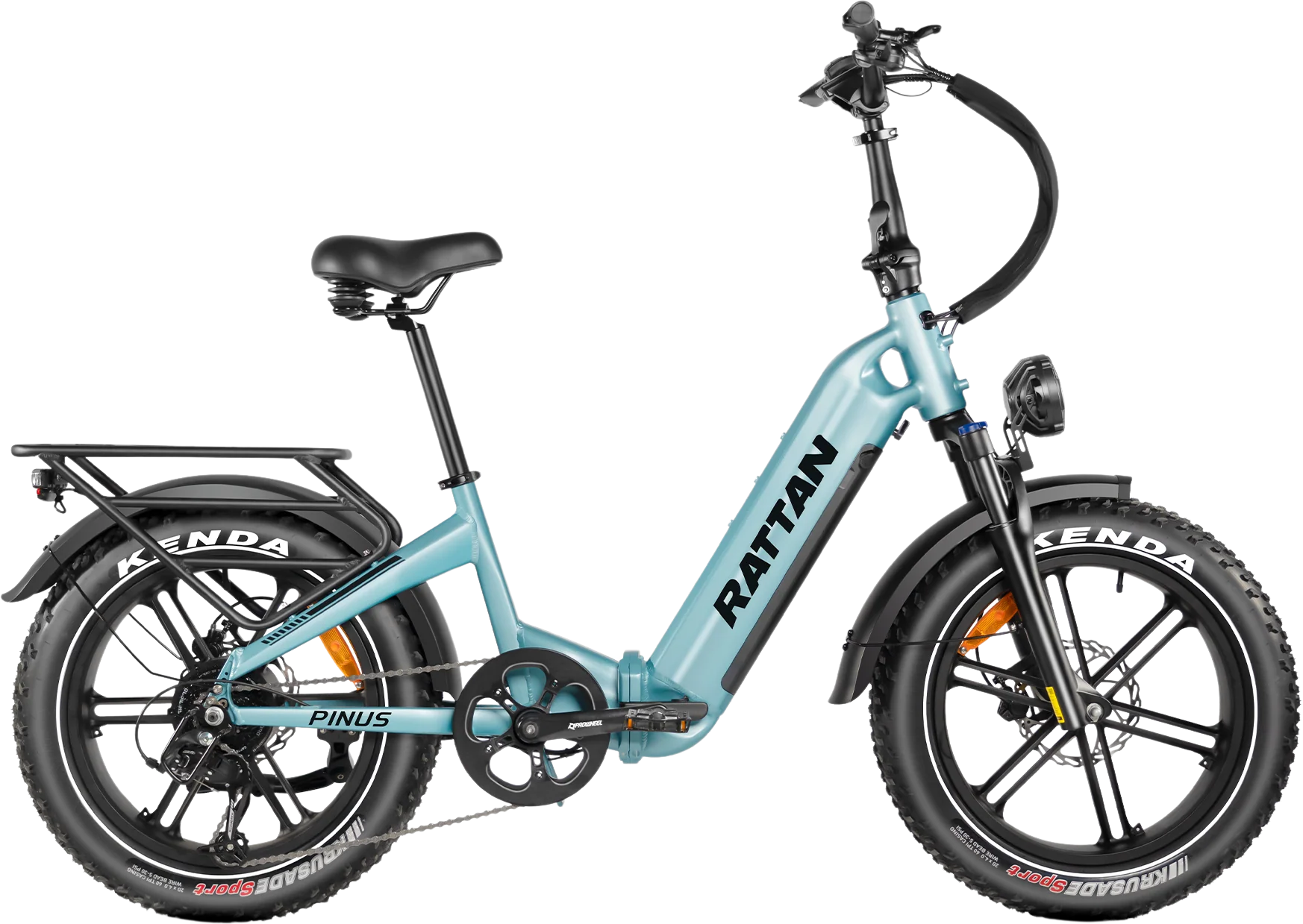 Rattan Pinus RPN-01 Foldable Electric Bicycle All-Terrain 28 MPH 80 Mile Range 750W 48V 960Wh New