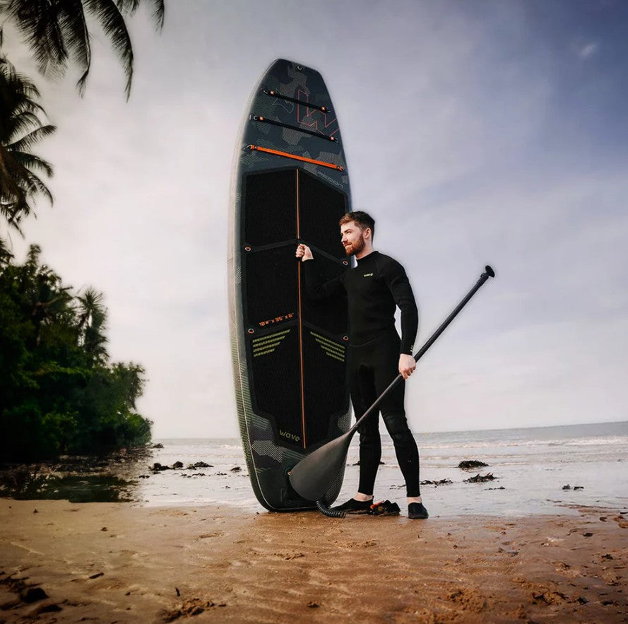 Wave Recon Inflatable Paddle Board 10'4" Camouflage iSUP for Rivers & Lakes New