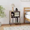 Record Player Stand with Record Storage Shelf and Charging Station-Natural - Gallery View 1 of 10