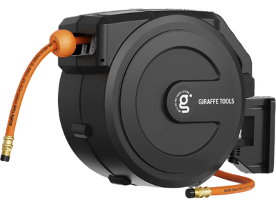 Giraffe Tools AWA15 Retractable Air Hose Reel PP Housing 3/8in-50ft New
