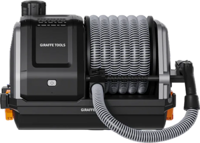 Giraffe Tools Grandstorm Retractable Vacuum Cleaner with 30' Hose 4.5 Gal. Dustbin New