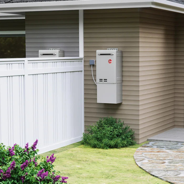 Rheem RTG-84XLN-3 GPM Outdoor Tankless Water Heater Natural