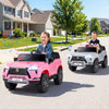 Ride on Car 24V 4WD Licensed LEXUS GX550 Electric Vehicle with Remote for Boys Girls Aged 3+-Pink - Gallery View 1 of 11