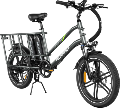Mukkpet Stepwagon Dual-Battery Cargo E-Bike, Ebike Only Mukkpet Stepwagon Dual-Battery Cargo E-Bike, Ebike Only