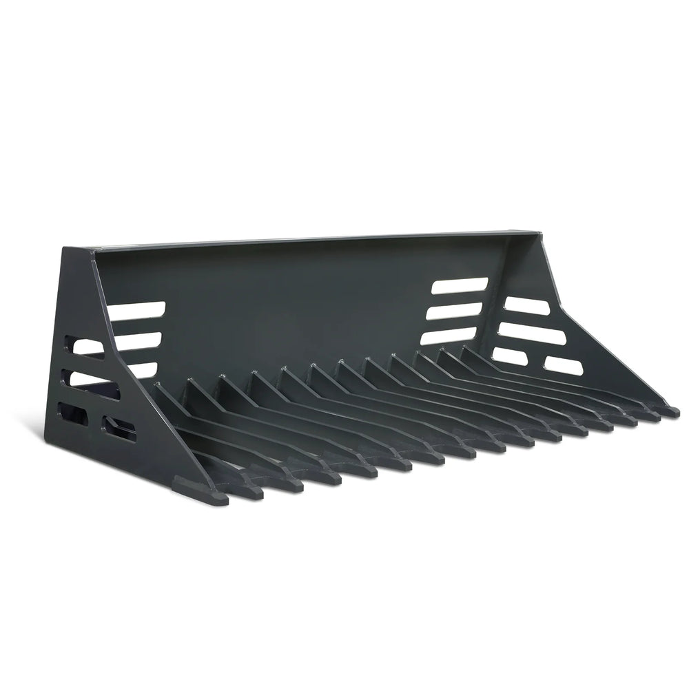 44'' Mini Skid Steer Rock Bucket,  25'' Overall Depth