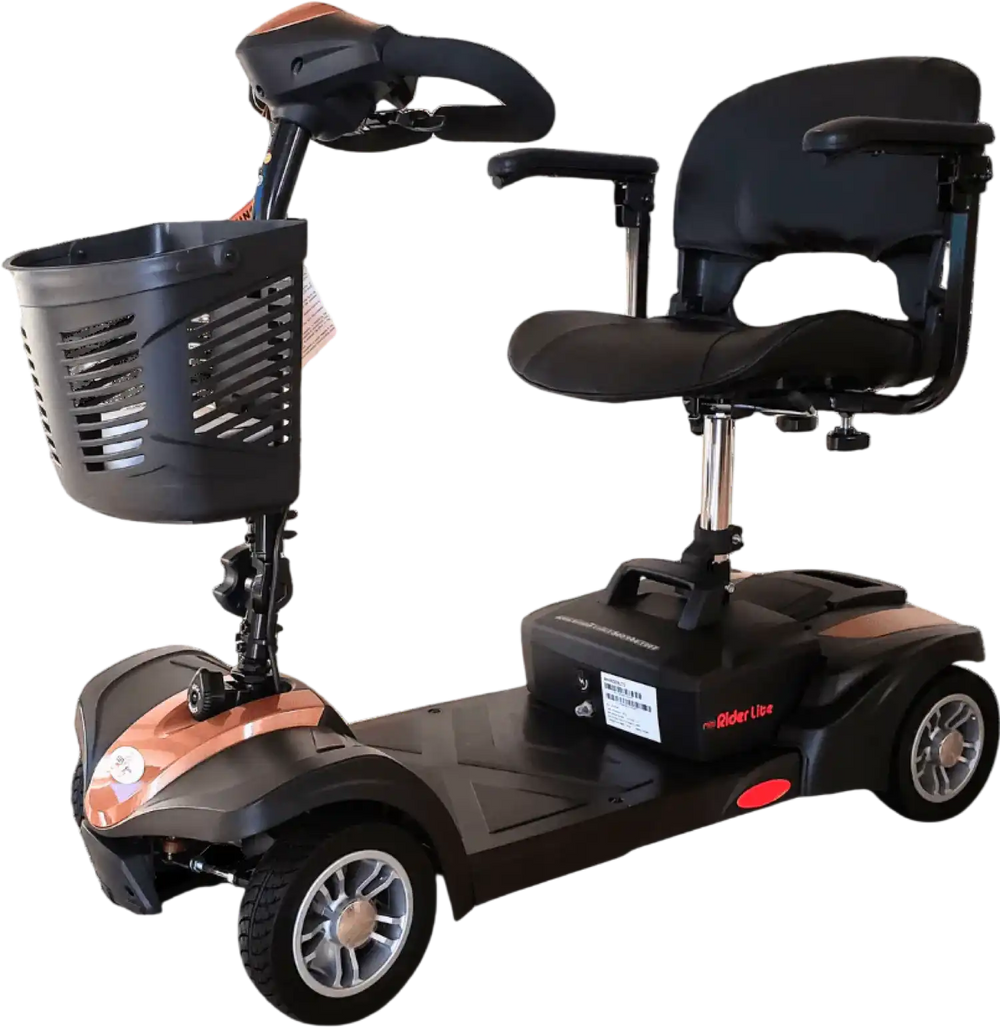Mini Rider EV Rider Minirider Lite Mobility Scooter 280 lbs. Capacity 4 MPH 10 ...