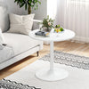 Round Bistro Table 40 Inch Bar Height Tall Coffee Cocktail Table-Set of 2 - Gallery View 1 of 10