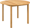 4-Person Large Round Outdoor Dining Table