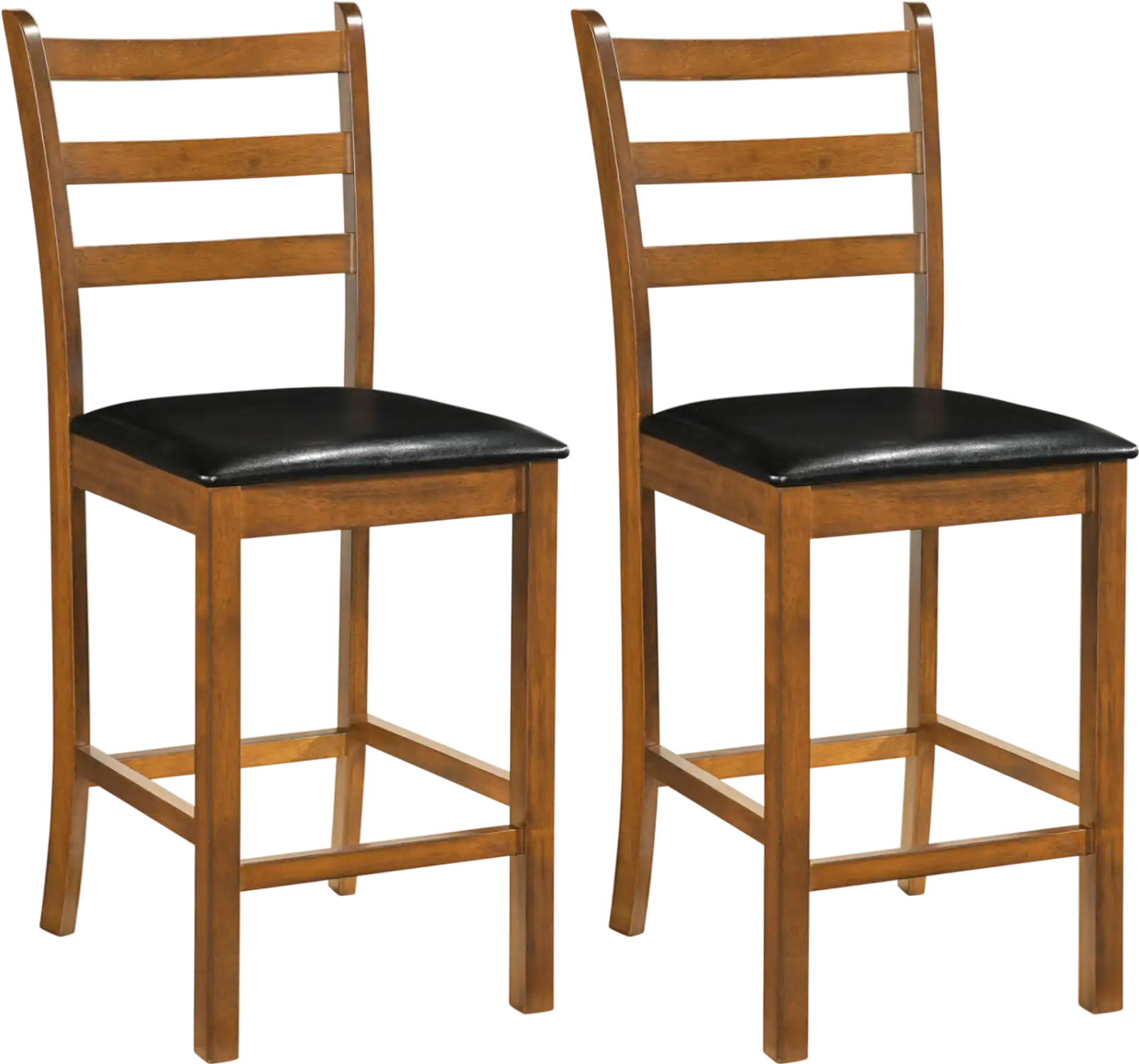 Costway Rubber Wood Ladder Back 24