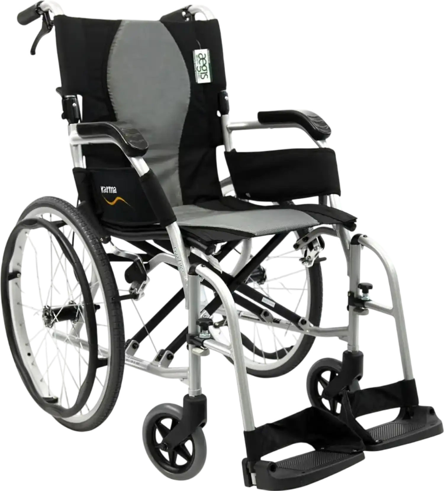 Karman Ergo Flight Wheelchair Ultra Lightweight Ergonomic S-Style Seat New