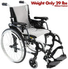 Karman S-Ergo 305 Wheelchair Ultra Lightweight Ergonomic Adjustable Seat Height New