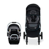 Britax Stroller and Car Seat Combo Willow Grove SC Baby Travel System Alpine Base ClickTight New