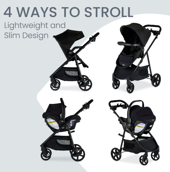 britax car seat graco stroller Britax Stroller and Car Seat Combo Willow Brook S+ Travel System Click – FactoryPure