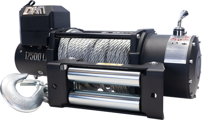 DK2 S17500 Electric Winch 17,500 lbs. Heavy Duty with Steel Cable New