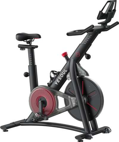 Yesoul S3 Exercise Bike with Adjustable Resistance Belt Drive Bluetooth App New