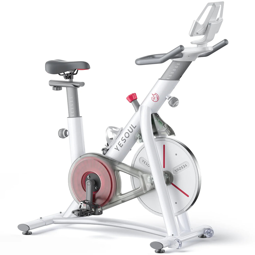 Yesoul S3 Exercise Bike with Adjustable Resistance Belt Drive Bluetooth App New