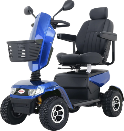 Metro Mobility S800 Heavy Duty 4 Wheel Mobility Scooter Electric 24V 75Ah 800W 9.32 MPH 25 Mile Range New