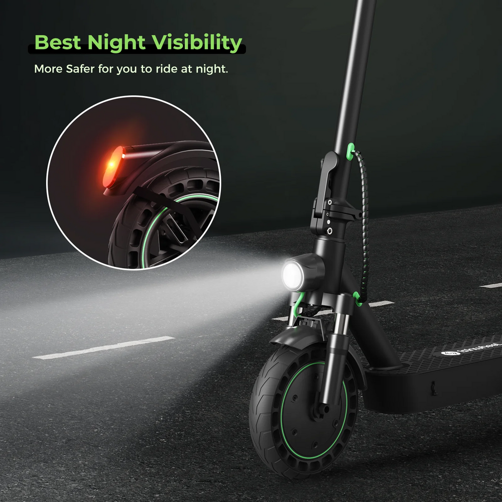isinwheel S9 Max Electric Scooter 22 Mile Range 21 MPH 500W with App Control New Canada Only